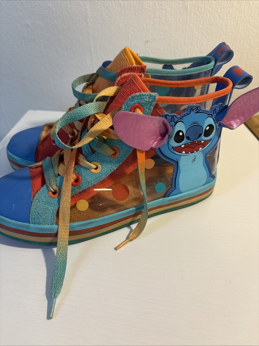 Disney Stitch Sneakers Size EU 37 US 5/5.5 Madmia Brand Hawaii Unisex